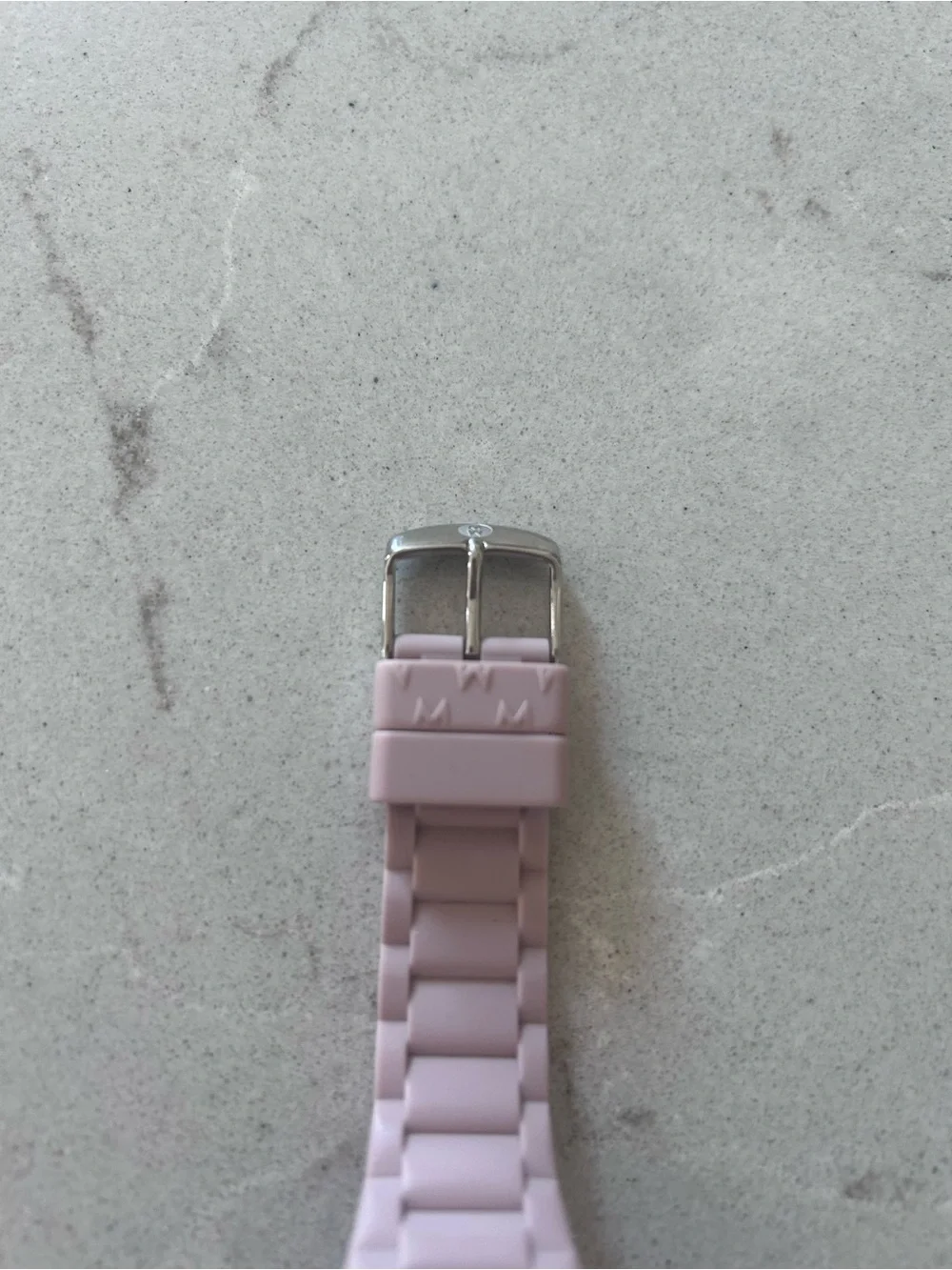 Michele Tahitan Mauve Rose Jelly Bean Watch 40 Mm gold/silver